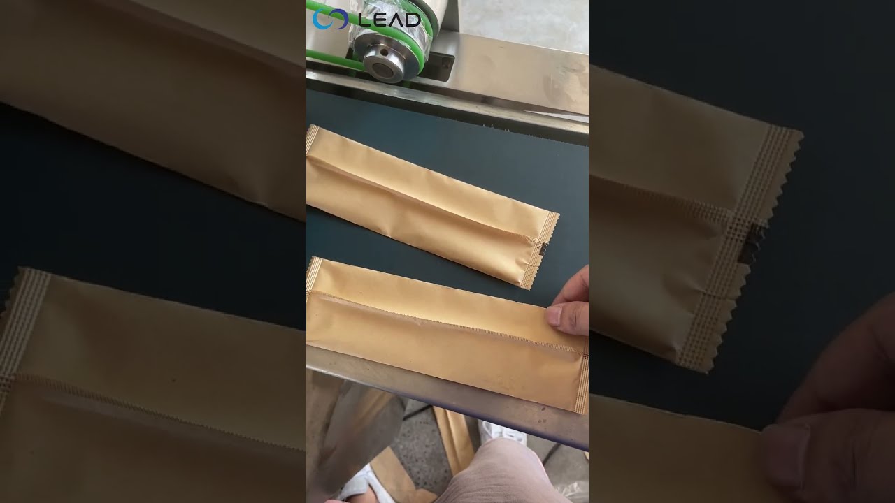 Wooden cutlery packaging machine丨LEAD