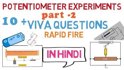VIVA QUESTIONS ON POTENTIOMETER EXPERIMENT | PART-2 #PhysicsPractical #Potentiometer #ApniPryogShala