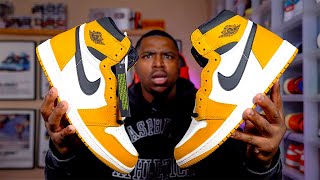 These Look Even BETTER In Hand  Air Jordan 1 Yellow Ochre Review