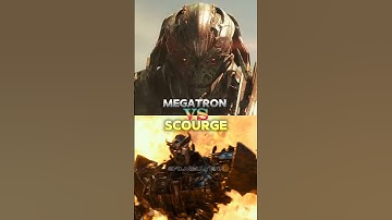 Megatron vs Scourge 👊 || #shorts #megatron #transformers