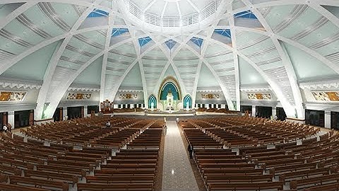 Thiết kế nội thất: ĐỀN THÁNH NÚI CÚI - New (church designer Hoang An Nguyen )