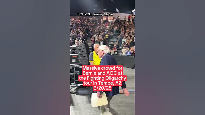 MASSIVE Crowd for Bernie and AOC…in Arizona!!!