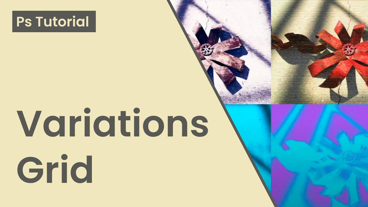 Variations Grid (Photoshop) - YouTube