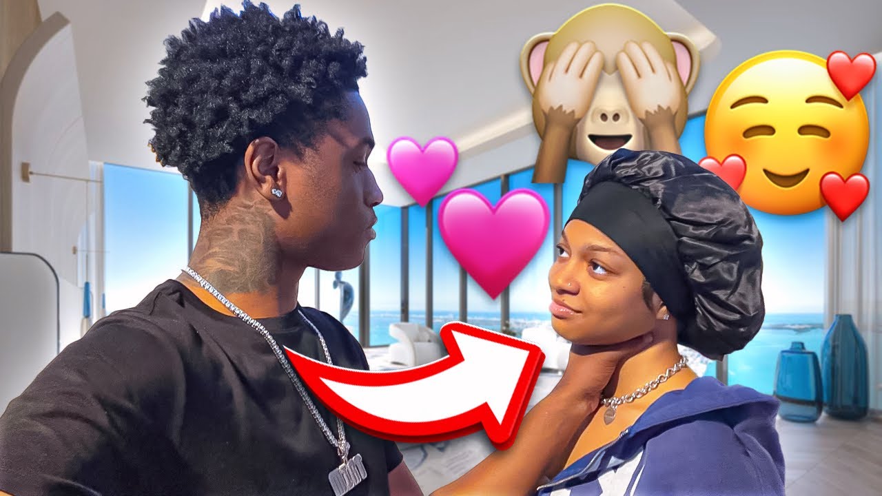 CONSTANTLY GRABBING NIY NECK **TO GET HER REACTION**