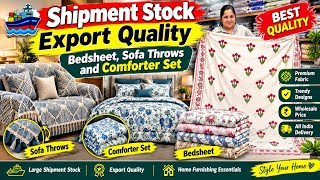 EXPORT SURPLUS PREMIUM PURE COTTON BEDSHEET// SOFA THROW// AC COMFORTER AND MORE ALL INDIA DELIVERY  screenshot 5