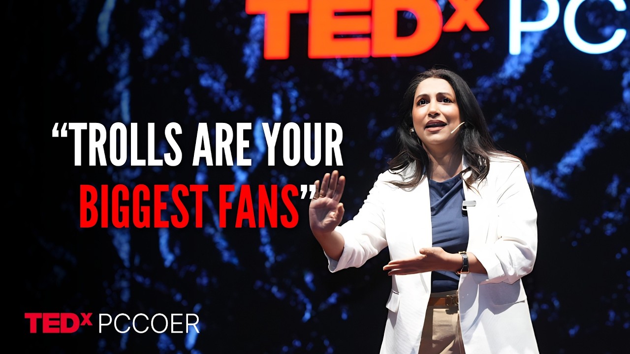 Trolls Are Your Biggest Fans | Kranti Redkar | TEDxPCCOER