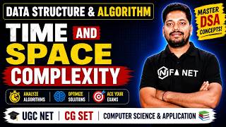 Data Structure & Algorithm | Time and Space Complexity | Computer Science & Application | UGC NET Wealth