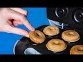 Je teste une machine à donuts