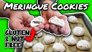 Meringue Cookies | (Gluten Free & Nut Free Cookies) | Old Fashioned 