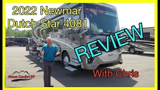NEW 2022 Newmar Dutch Star 4081 Review  | Mount Comfort RV