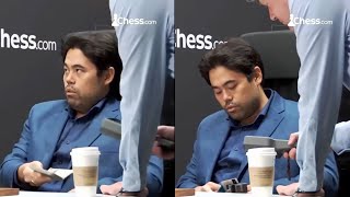 Officials annoyed Hikaru with an ANTI-CHEATING TEST before the game | Candidates 2022