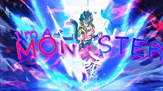 Dragon Ball Super: Broly Movie  「 GOGETA VS BROLY A M V 」 -  I'm A Monster || Full Fight || 4k 60fps