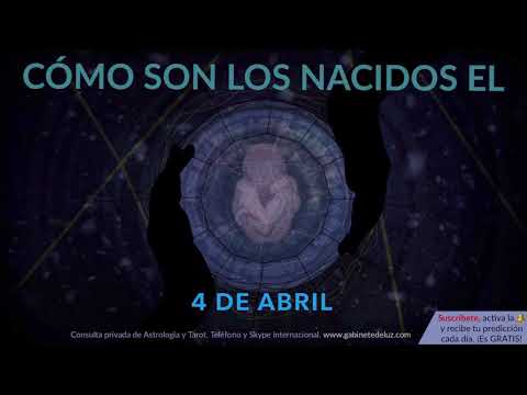 Video: ¿Qué significa nacer el 4 de abril?