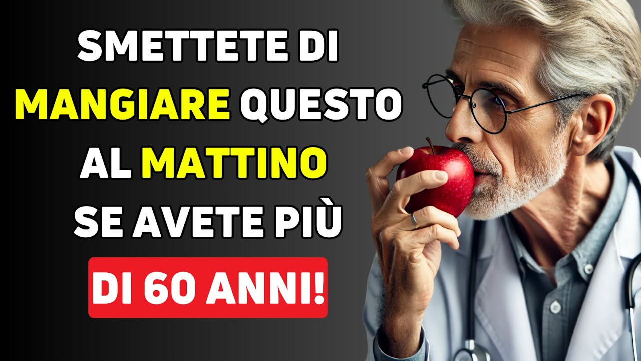 NON mangiare mai questi 5 Alimenti a colazione se hai più di 60 anni ...