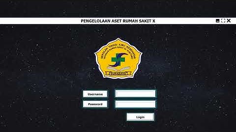 Design Interface Pengelolaan Aset