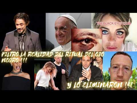 HE LEAKED THE TRUTH ABOUT THE ELITES' BLACK EYE RITUAL