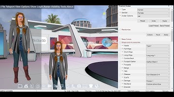 Custom student avatar tool- immersive 3D homeschooling program