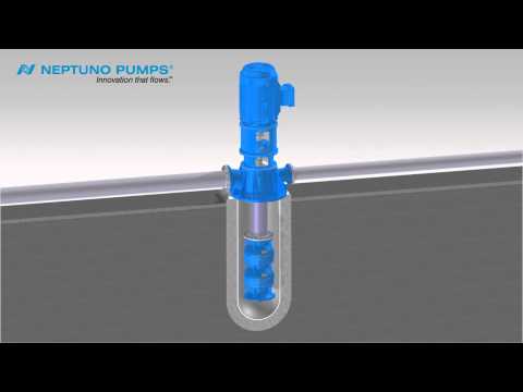 Neptuno Pumps® Vertical Can Type Pump 
