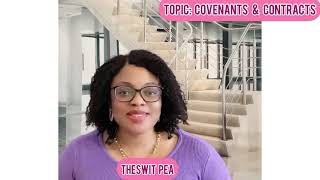 CONTRACTS & COVENANTS - MATTHEW 22:37-38)BY REV. PEACE GEORGE