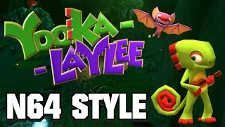 Yooka-Laylee - Moodymaze Marsh N64 (Banjo Kazooie Style)