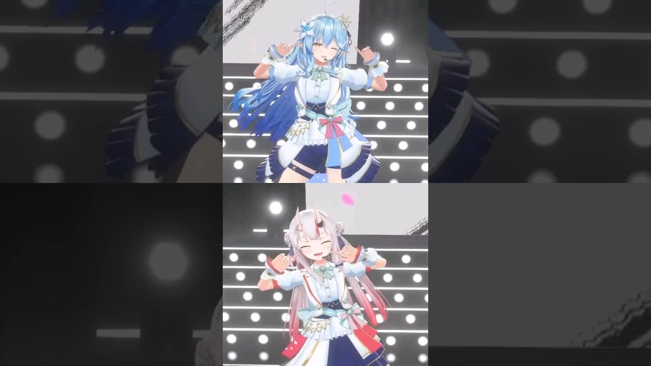 【夢花火】あやめラミィで歌って踊ってみた #ホロライブ #hololive #vtuber #踊ってみた #歌ってみた #雪花ラミィ#百鬼あやめ