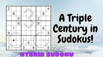 300th special : Hybrid sudoku variant !