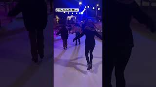 Ice-skating at Millcreek Commons (Salt Lake City, Utah)