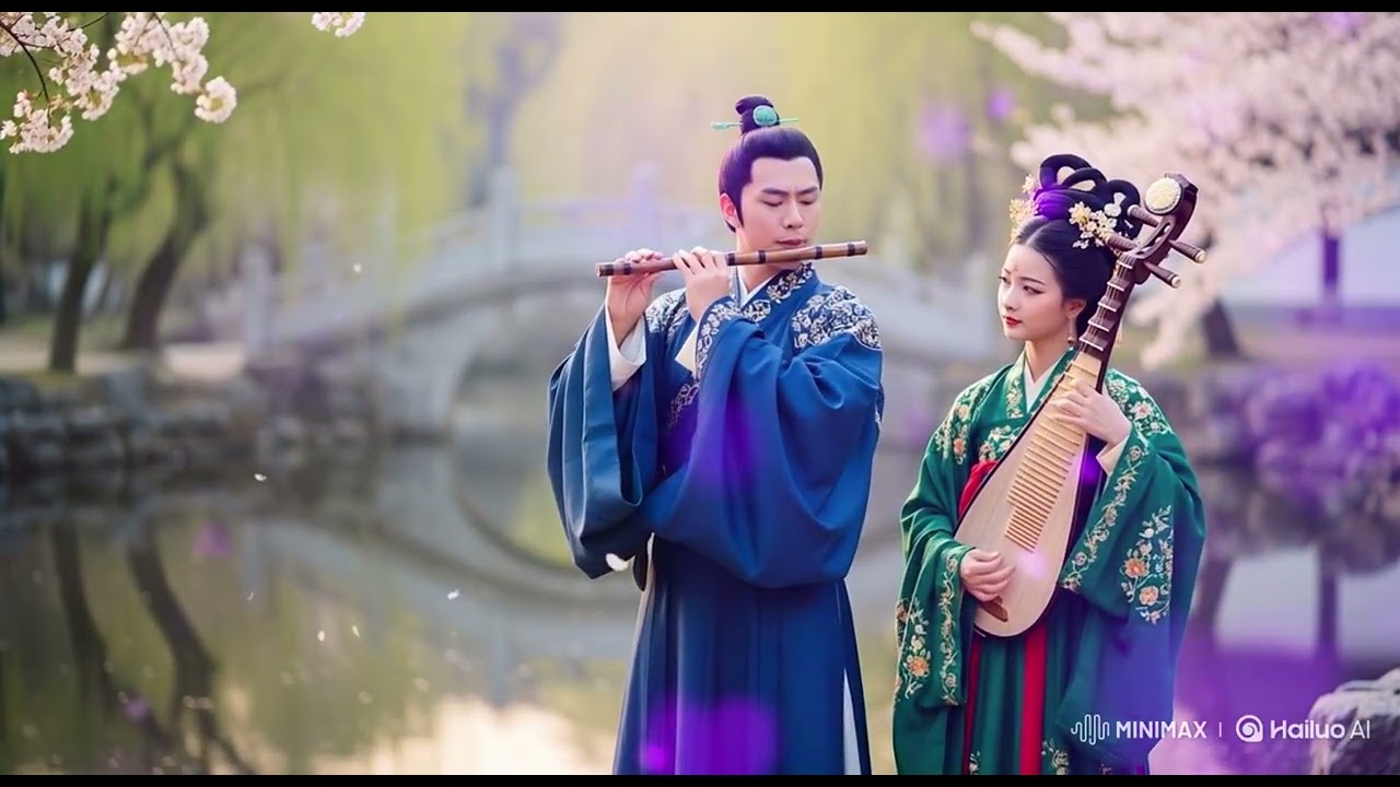 Relaxing Chinese Zen Music: Bamboo flute, Erhu & Guzheng | Soothing Music#relxing #videorelaxing
