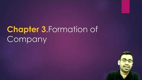 11th SP Chapter 3-Formation of Company Day 1 Part A By CA. Sourabh Mandhani @ BMA