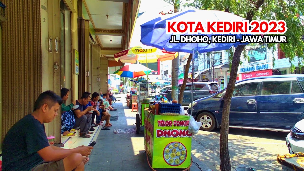 Kota Kediri 2023 | Menyusuri Jalan Dhoho Sampai Alun Alun Kediri