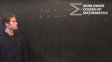 AKPotW: Maximizing an Integral [Calculus]