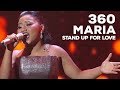 Maria - Stand Up For Love (Destiny Child’s)” 360 INDONESIAN IDOL EXPERIENCE