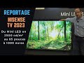 Hisense tv 2023  du mini led  2500 nits au 85 pouces  1000 euros 