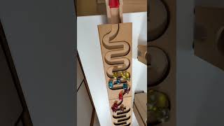 マーブルラン52 marble run 転がるビー玉 心地良い音色編 ムービー動画