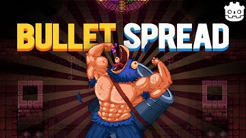 Bullet Spread Guns / Shotguns for Twin Stick Shooters in Godot 4 | Let