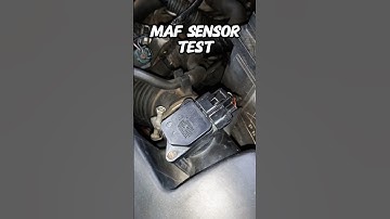 Mass Air Flow Sensor Quick Test! #maf #automobile
