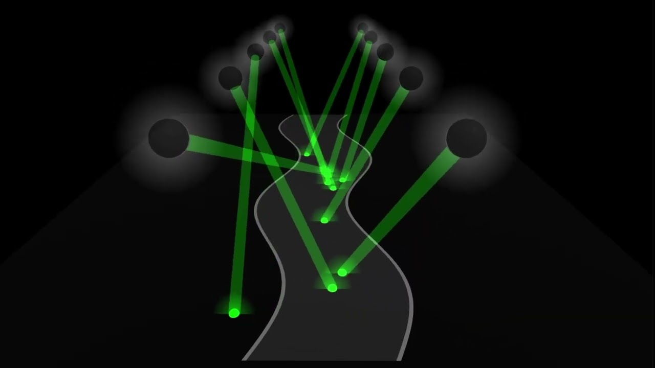 Synchronizität: Entre les arbres (Faisceau lumineux) – Sizenov Alexander