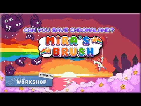 Mira's Brush: Can You Save Chromaland? (link in description) #gamedev #indiedev