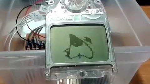 Arduino UNO # 3 - Animations On a NOKIA 3310 LCD Screen