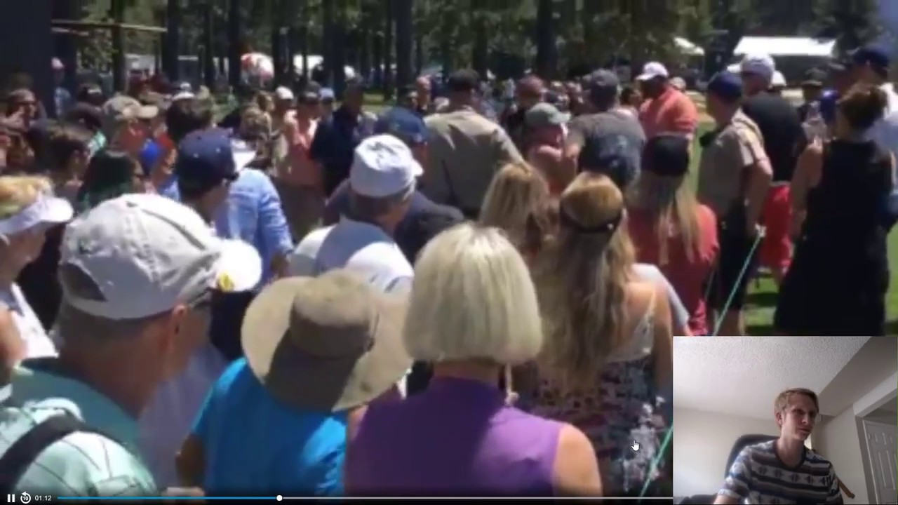 Justin timberlake helps woman hit by golf ball YouTube