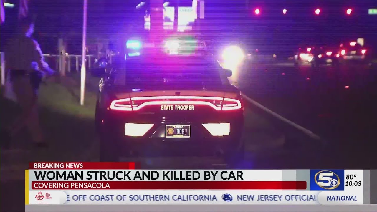 VIDEO Woman struck and killed by car in Pensacola YouTube