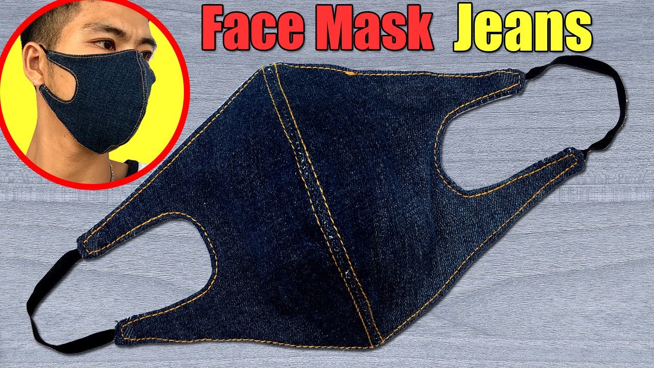 Diy Face Mask From Jeans Make Face Mask Reuse Old Clothes Mundschutz Maske Selber Nahen Deutsch Youtube Jeans Diy Face Mask From Jeans Make Face Mask Reuse Old Clothes Mundschutz Maske Selber Nahen Deutsch Youtube Jeans