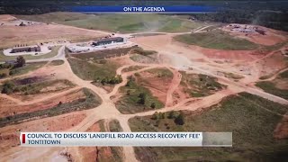 Tontitown City Council to discuss "Landfill Road Access Recovery Fee"