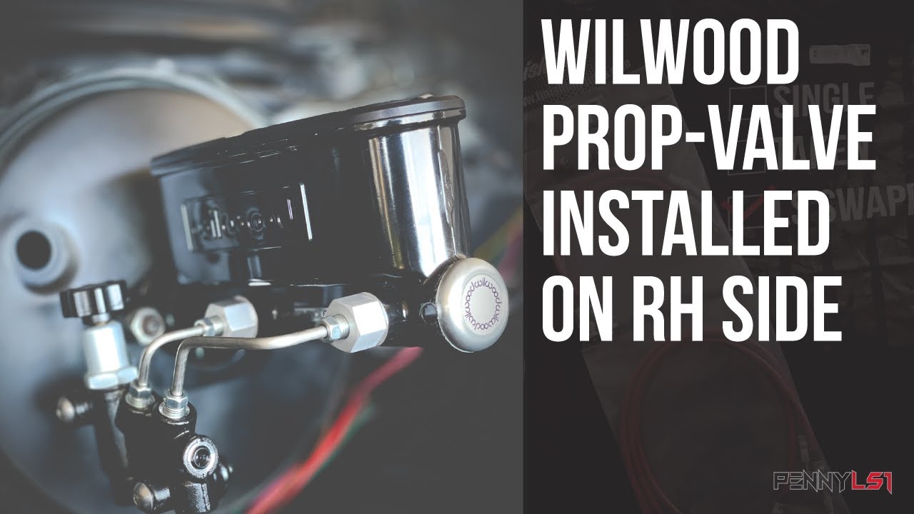 Wilwood Master Cylinder, Prop Valve and Residual pressure valve install
