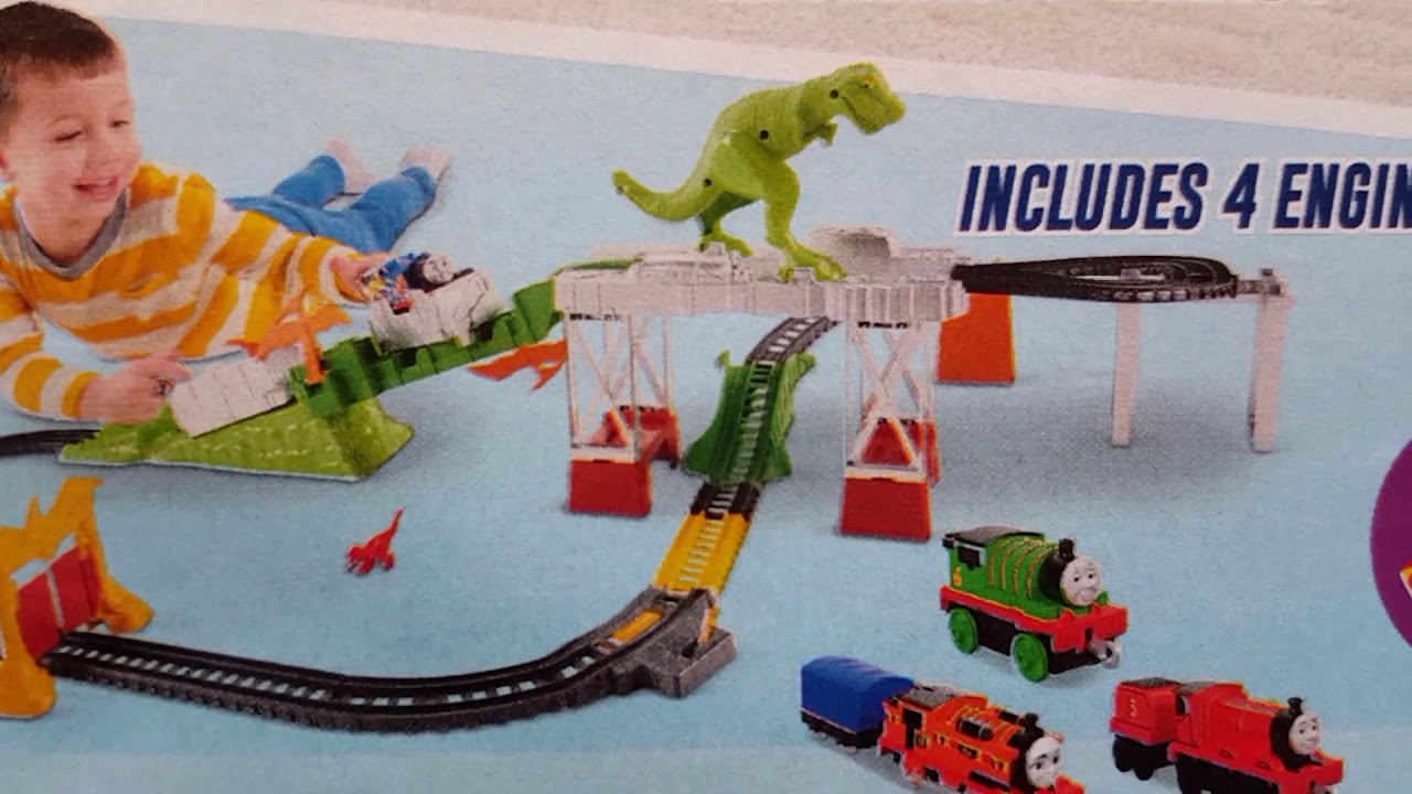 thomas and friends trackmaster dino escape set