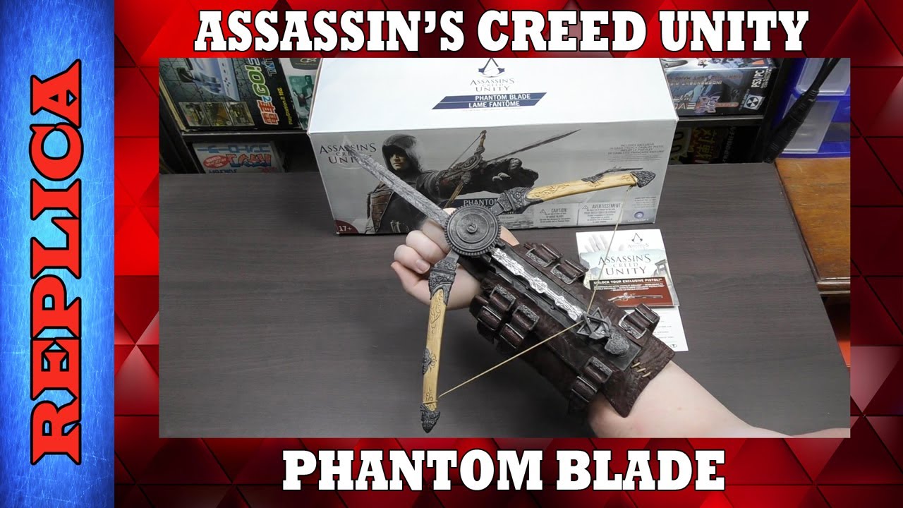 Phantom Blade ASSASSIN'S CREED Unity McFarlane Toys roleplay Syndicate  Gauntlet