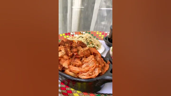 Vegan Ethiopian Food | Fasting Ethiopian Food #shorts