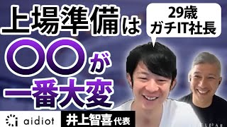 【IPO準備のポイント】上場準備中の社長どうしで情報交換｜Vol.730【アイディオット・井上智喜代表②】