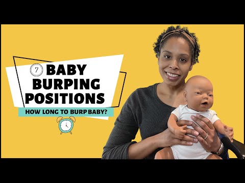 Burping Techniques | How To Burp a Newborn | How Long To Burp Baby | Burping Positions for Newborn