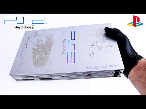 Playstation2 Fat (sarkanais nāves ekrāns) atjaunošana PS2 RSoD-Retro PlayStation-ASMR